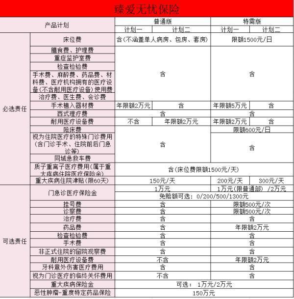 臻愛無憂保險的保障？是哪個保險公司的？