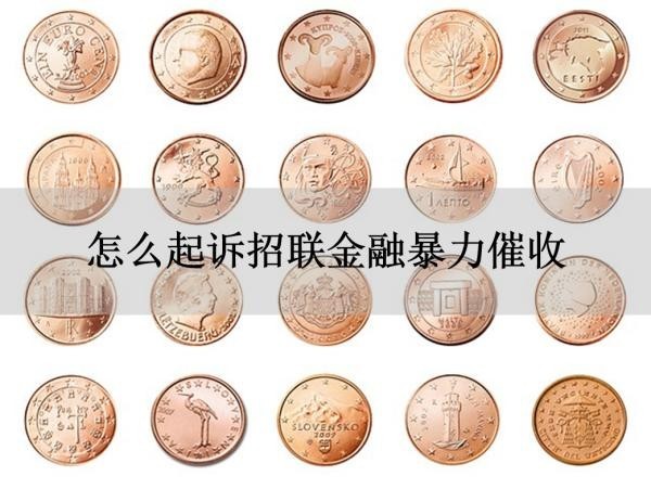 怎么起訴招聯(lián)金融暴力催收？有這些方法