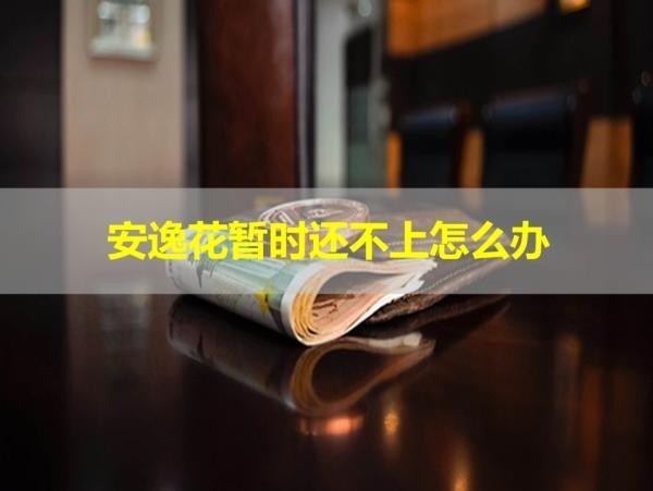 安逸花暫時(shí)還不上怎么辦？多種方式處理
