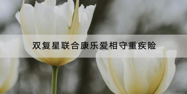 雙復(fù)星聯(lián)合康樂(lè)愛(ài)相守重疾險(xiǎn)有什么特色？有什么缺點(diǎn)？