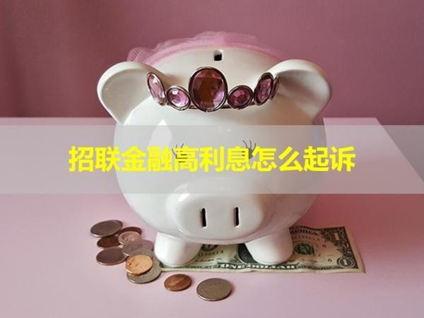 招聯(lián)金融高利息怎么起訴？詳細說明