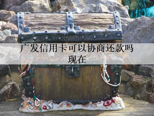 廣發(fā)信用卡可以協(xié)商還款嗎現(xiàn)在？可以協(xié)商還款
