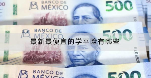 最新最便宜的學平險有哪些？一年多少錢？