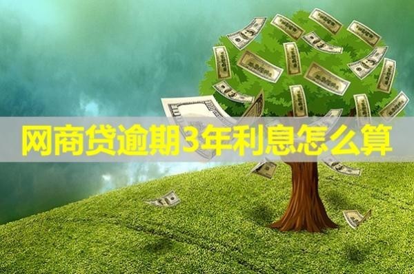 網(wǎng)商貸逾期3年利息怎么算？詳細(xì)解析
