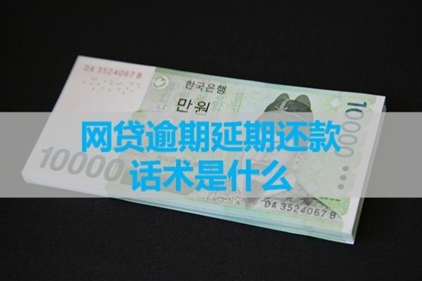 網(wǎng)貸逾期延期還款話術(shù)是什么？詳細(xì)內(nèi)容