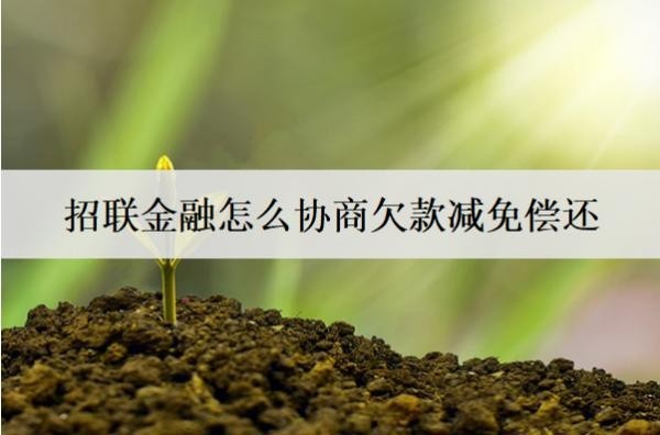 招聯(lián)金融怎么協(xié)商欠款減免償還？逾期有什么影響嗎？