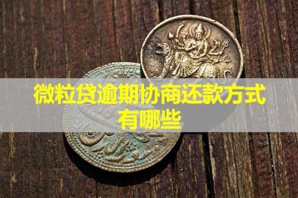 微粒貸逾期協(xié)商還款方式有哪些？三種