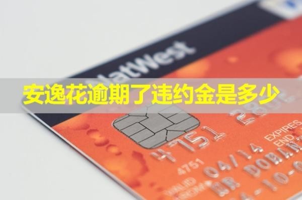 安逸花逾期了違約金是多少？最新