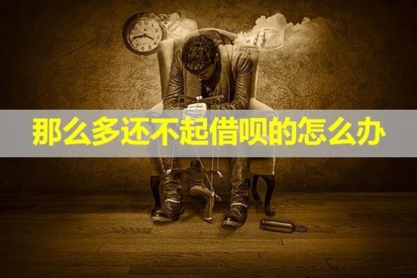 那么多還不起借唄的怎么辦？幾招輕松搞定