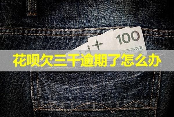 花唄欠三千逾期了怎么辦？詳細步驟