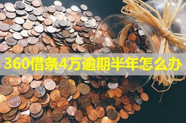 360借條4萬逾期半年怎么辦？試試這樣處理
