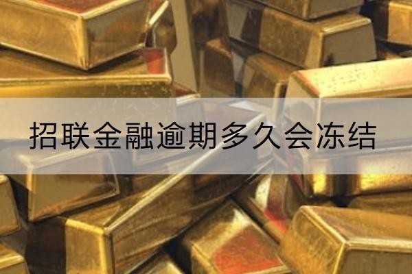 招聯(lián)金融逾期多久會凍結(jié)？被凍結(jié)了怎么辦