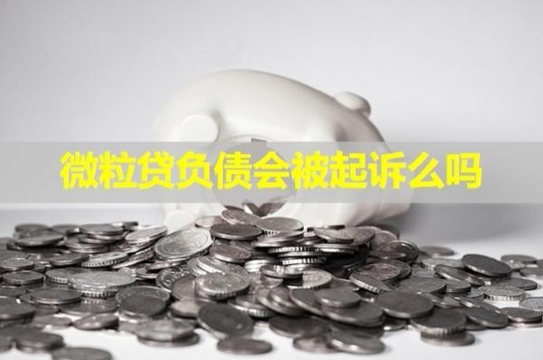 微粒貸負(fù)債會被起訴么嗎？