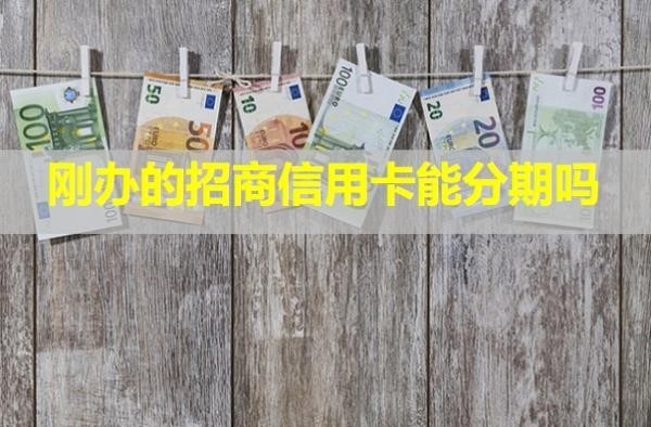 剛辦的招商信用卡能分期嗎？分期不了是怎么回事？