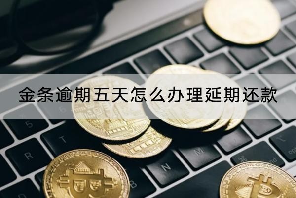金條逾期五天怎么辦理延期還款？注意事項