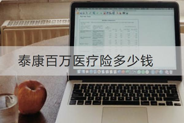 泰康百萬(wàn)醫(yī)療險(xiǎn)多少錢？怎么買？