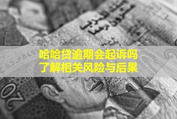 哈哈貸逾期會起訴嗎？了解相關(guān)風險與后果