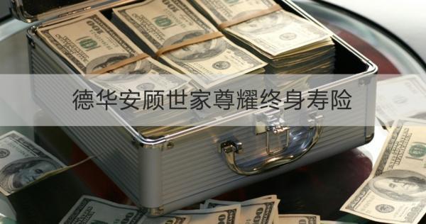 德華安顧世家尊耀終身壽險投保規(guī)則，基本信息+保障