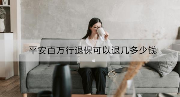 平安百萬行退?？梢酝藥锥嗌馘X？平安百萬行退保要如何操作？