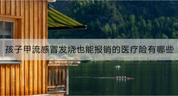 孩子甲流感冒發(fā)燒也能報銷的醫(yī)療險有哪些？如何選擇適合孩子的醫(yī)療險？