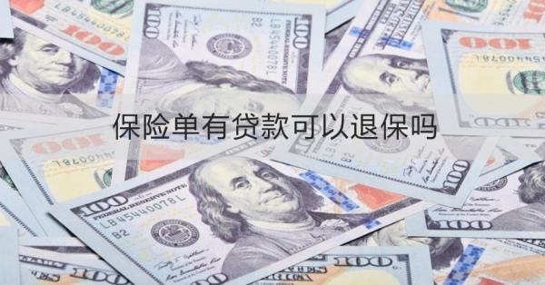 保險(xiǎn)單有貸款可以退保嗎？退保怎么退？