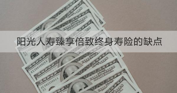 陽(yáng)光人壽臻享倍致終身壽險(xiǎn)的缺點(diǎn)是什么？?jī)?yōu)點(diǎn)是什么？
