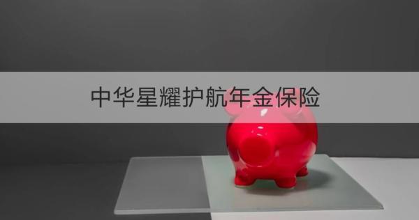 中華星耀護(hù)航年金保險(xiǎn)基本信息解析，基本條件+保障