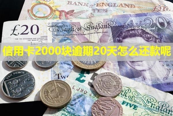 信用卡2000塊逾期20天怎么還款呢？影響貸款嗎？