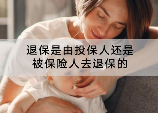 退保是由投保人還是被保險人去退保的？退保的流程是什么？