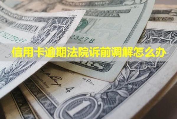 信用卡逾期法院訴前調(diào)解怎么辦？起訴會有什么后果？