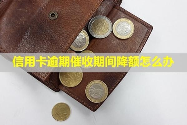 信用卡逾期催收期間降額怎么辦？