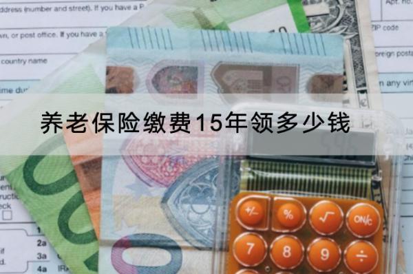 養(yǎng)老保險(xiǎn)繳費(fèi)15年領(lǐng)多少錢