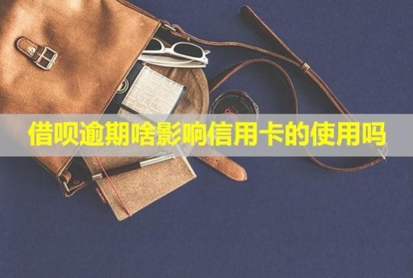 借唄逾期啥影響信用卡的使用嗎？影響坐高鐵嗎？