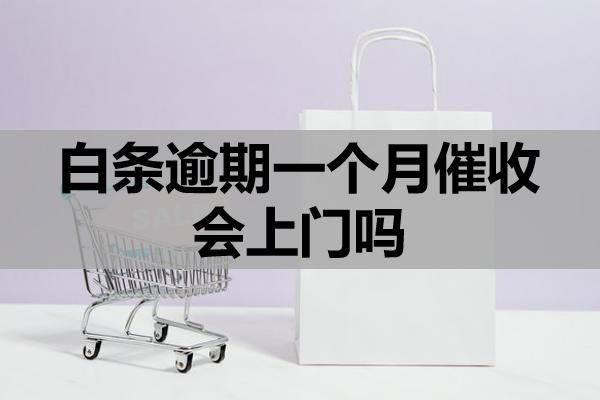 白條逾期一個月催收會上門嗎？如何處理？