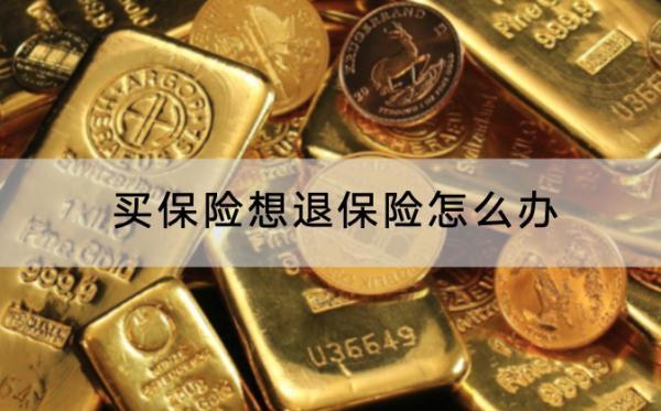 買(mǎi)保險(xiǎn)想退保險(xiǎn)怎么辦