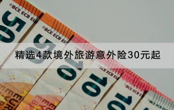 精選4款境外旅游意外險(xiǎn)30元起