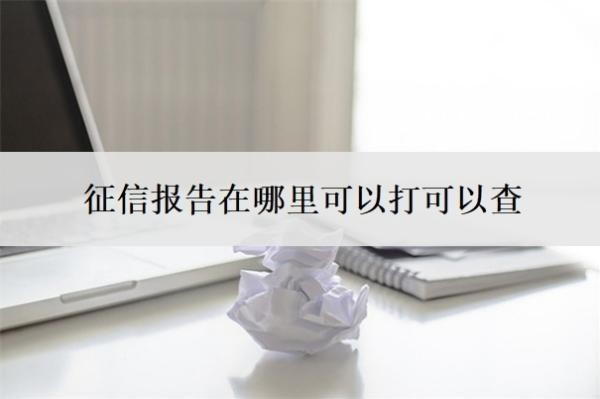 征信報告在哪里可以打可以查？征信幾頁算花了？