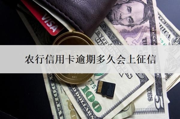 農(nóng)行信用卡逾期多久會(huì)上征信